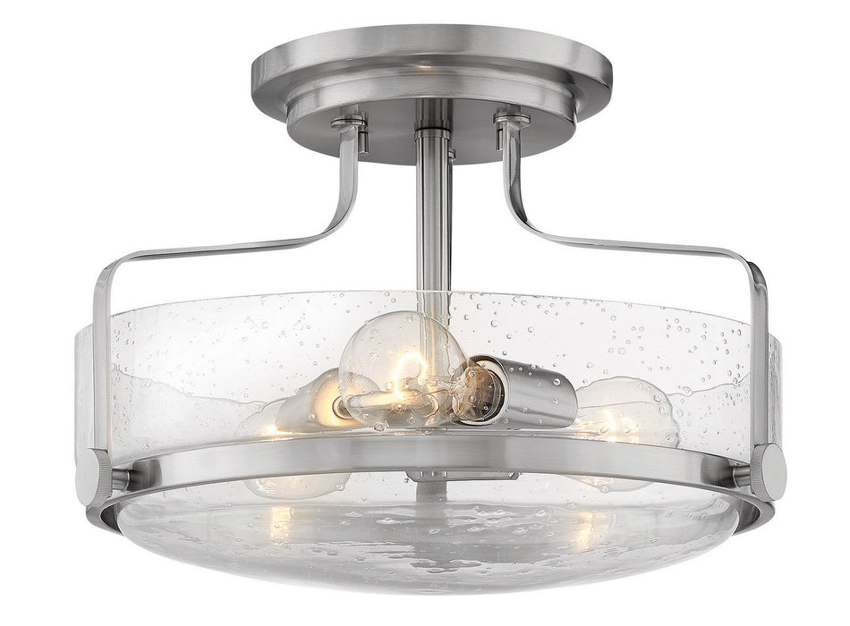 Hinkley 3641BN-CS LED Semi-Flush Mount, Brushed Nickel