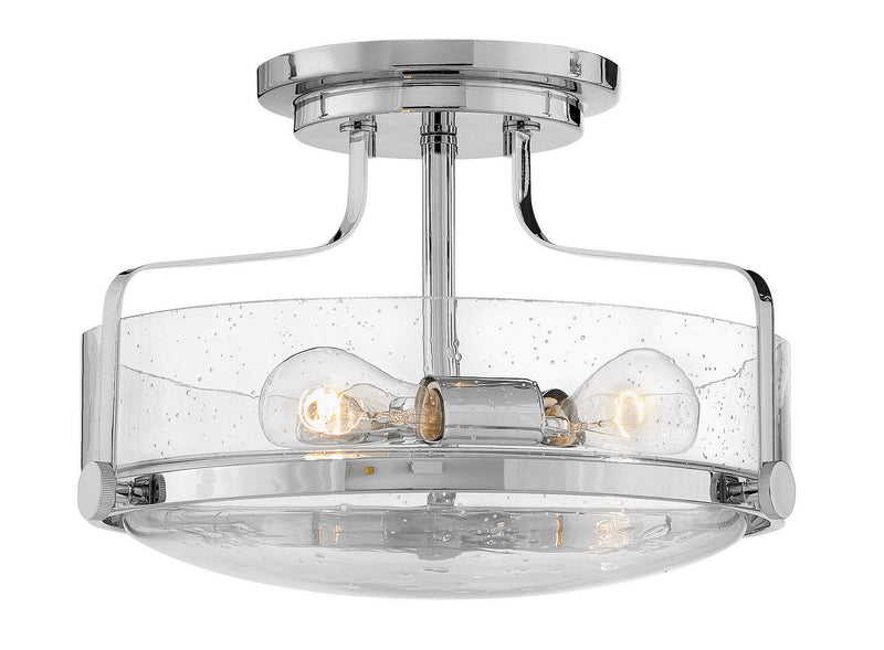 Hinkley 3641CM-CS LED Semi-Flush Mount, Chrome