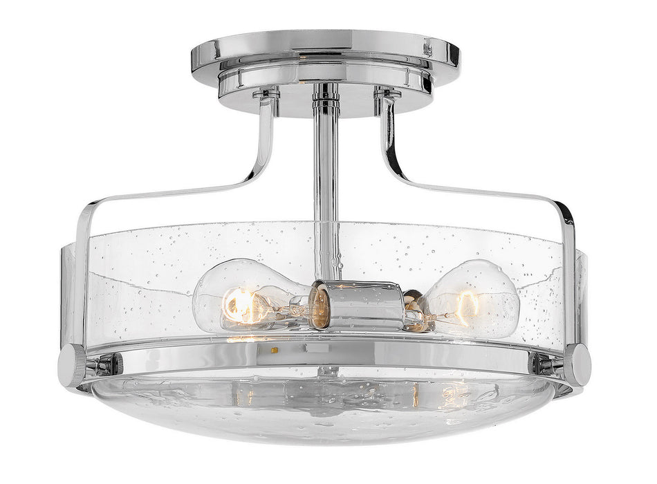 Hinkley 3641CM-CS LED Semi-Flush Mount, Chrome