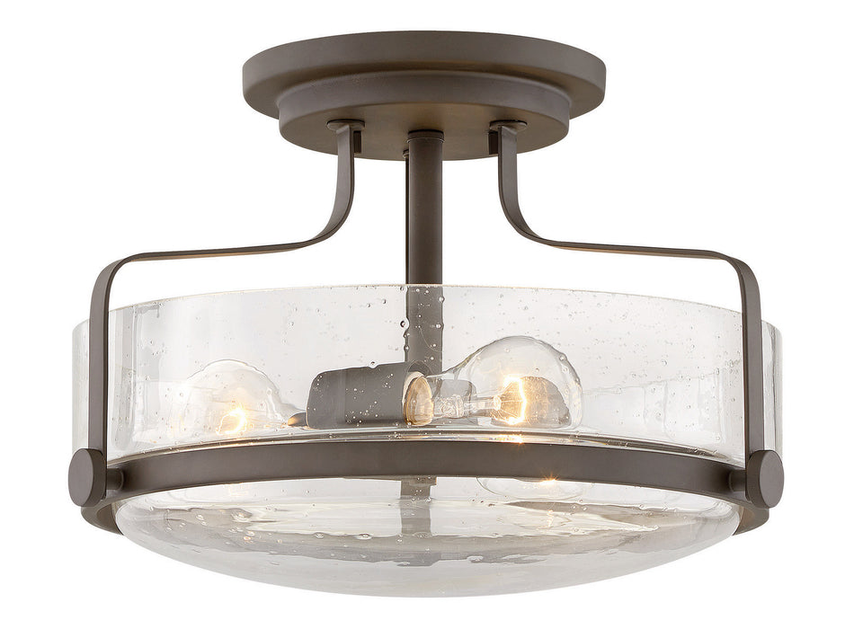 Hinkley 3641OZ-CS LED Semi-Flush Mount, Oil Rubbed Bronze