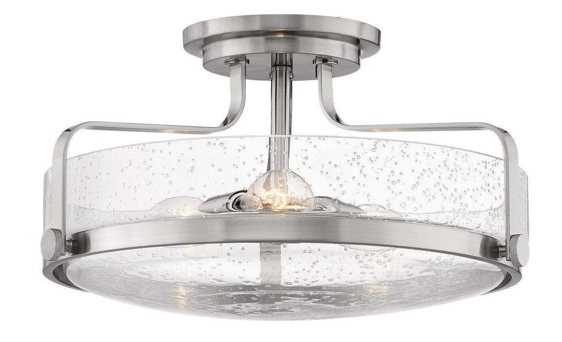Hinkley 3643BN-CS LED Semi-Flush Mount, Brushed Nickel