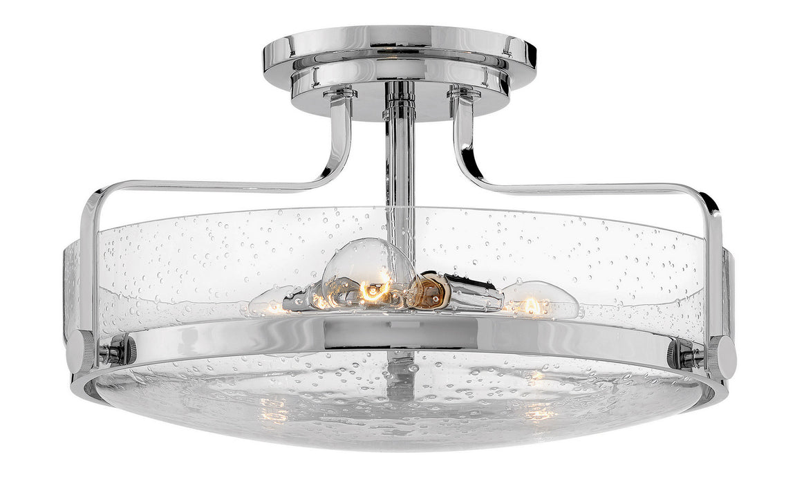 Hinkley 3643CM-CS LED Semi-Flush Mount, Chrome