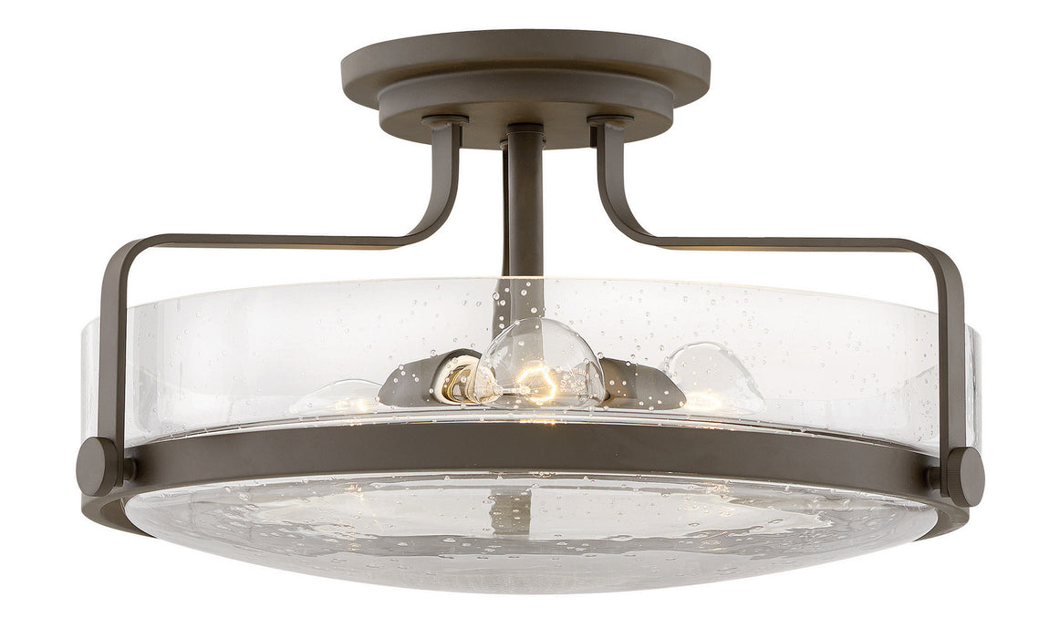 Hinkley 3643OZ-CS LED Semi-Flush Mount, Oil Rubbed Bronze