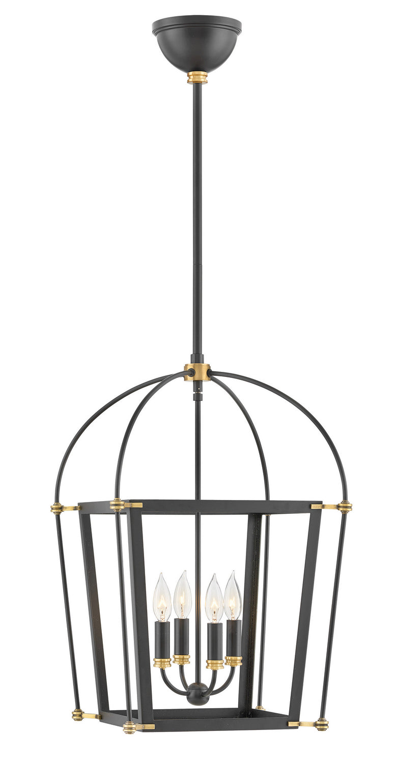 Hinkley 4057BK LED Pendant, Black