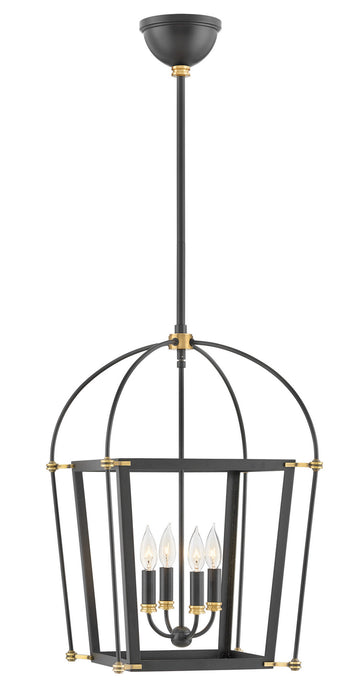 Hinkley 4057BK LED Pendant, Black