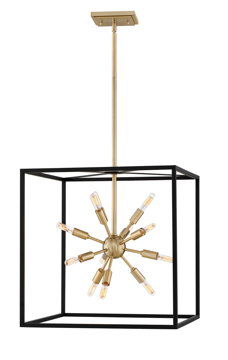 Hinkley 46314BLK LED Pendant, Black