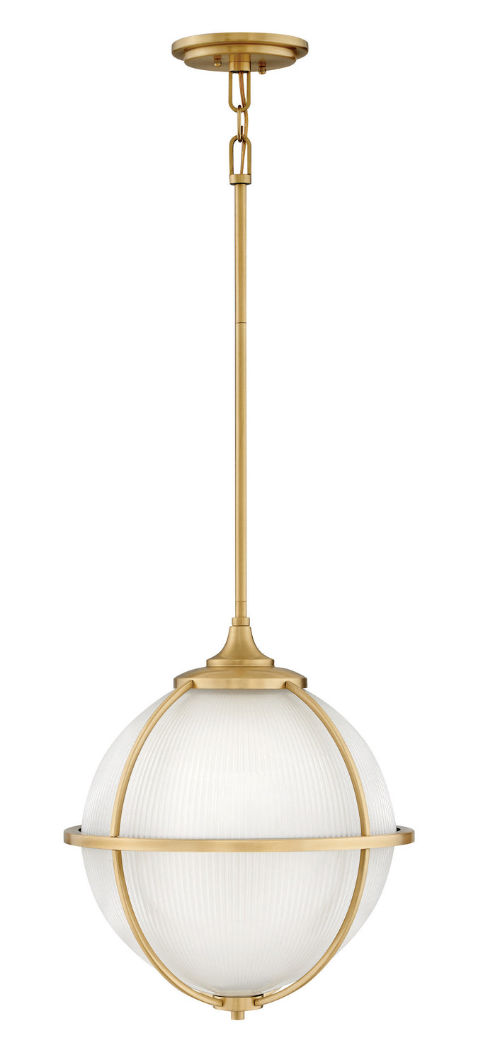 Hinkley 4744SA LED Pendant, Satin Brass