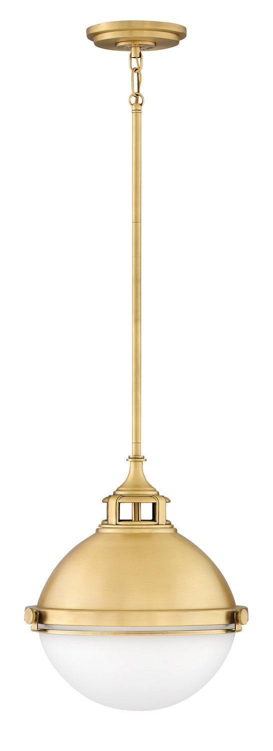 Hinkley 4834SA LED Pendant, Satin Brass