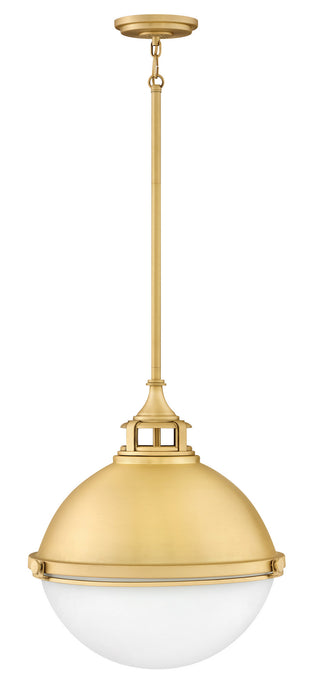 Hinkley 4835SA LED Pendant, Satin Brass