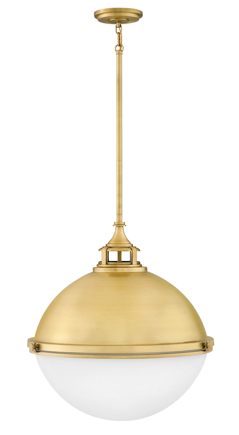 Hinkley 4836SA LED Pendant, Satin Brass