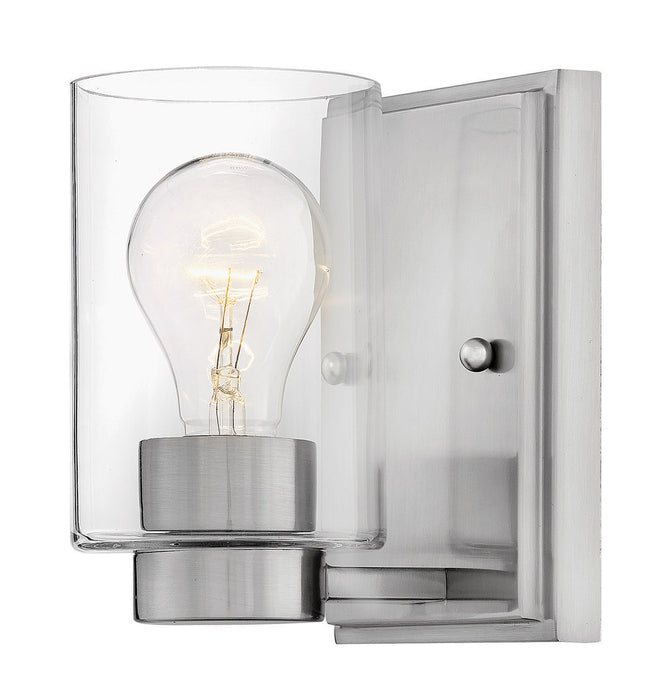 Hinkley 5050BN-CL LED Bath Sconce, Brushed Nickel