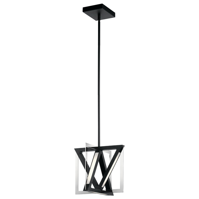 Kichler 84083 LED Pendant, Matte Black