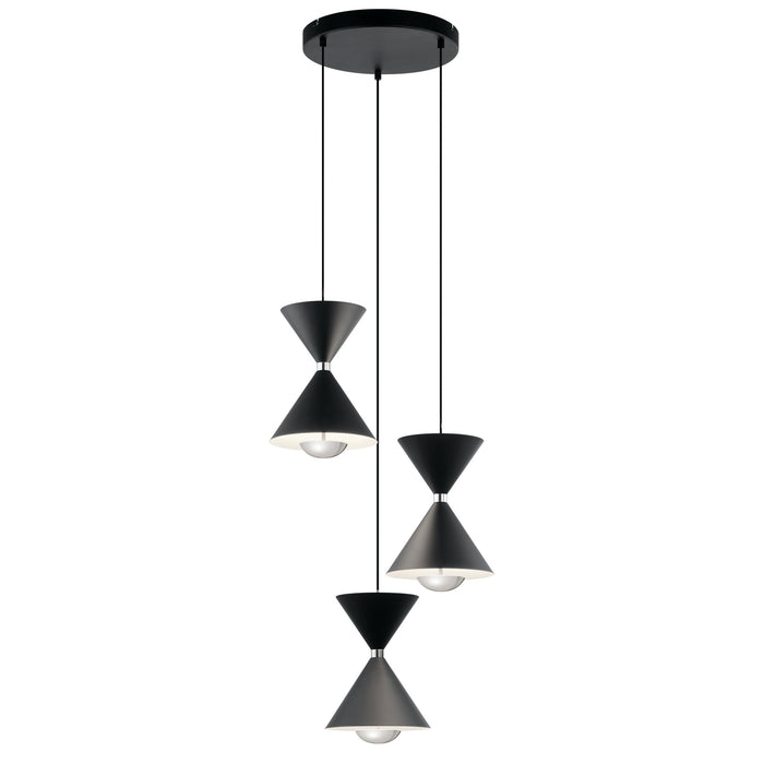 Kichler 84114 LED Pendant, Matte Black