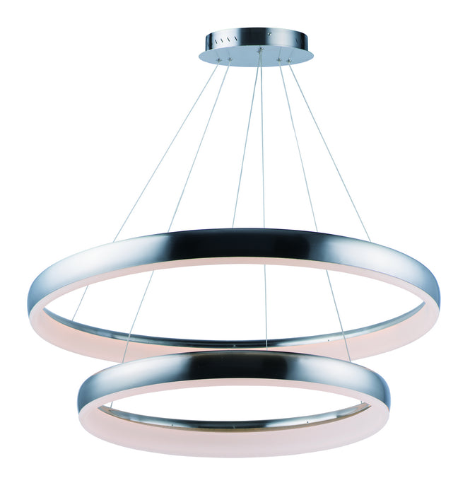 ET2 E10036-SN LED Pendant, Satin Nickel