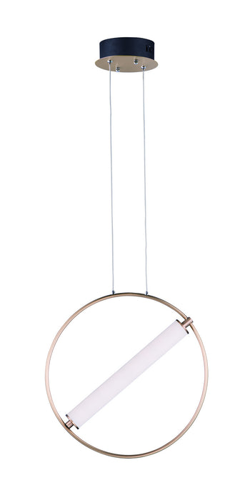 ET2 E23274-93BKSFTG LED Pendant, Black / Soft Gold