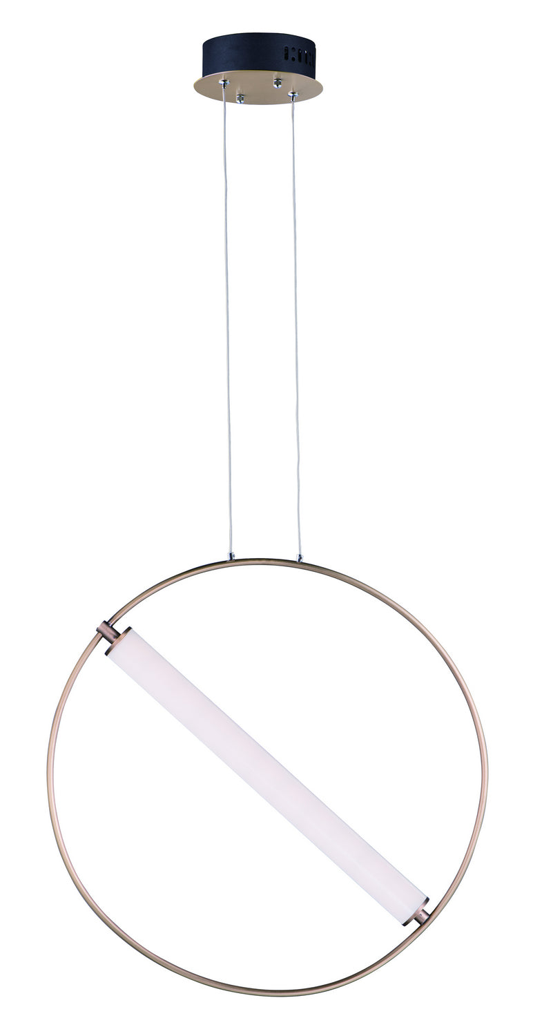 ET2 E23275-93BKSFTG LED Pendant, Black / Soft Gold