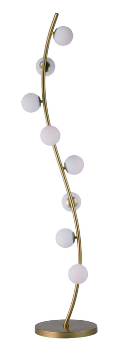 ET2 E24769-11MG LED Floor Lamp, Metallic Gold
