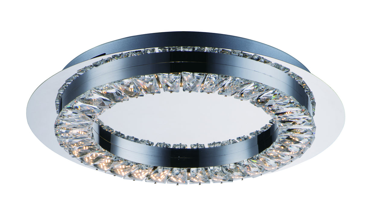 ET2 E30561-20PC LED Flush Mount, Polished Chrome