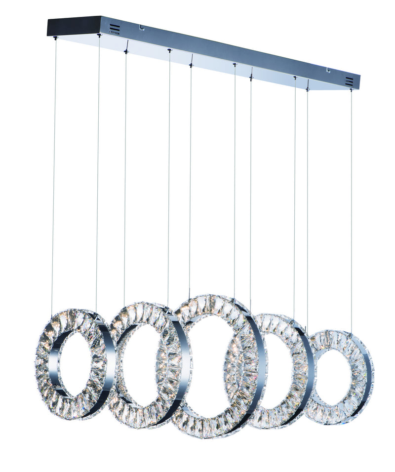 ET2 E30565-20PC LED Pendant, Polished Chrome