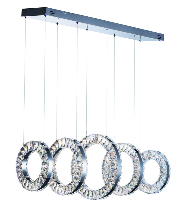 ET2 E30565-20PC LED Pendant, Polished Chrome