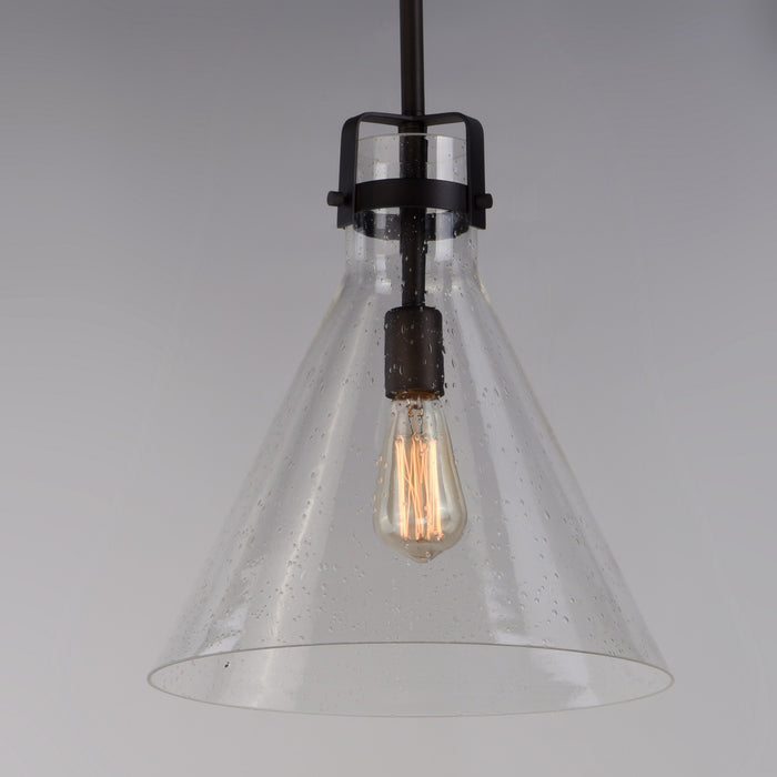 Maxim 26119CDOI One Light Pendant, Oil Rubbed Bronze