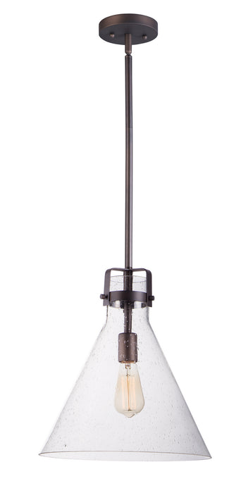 Maxim 26119CDOI One Light Pendant, Oil Rubbed Bronze