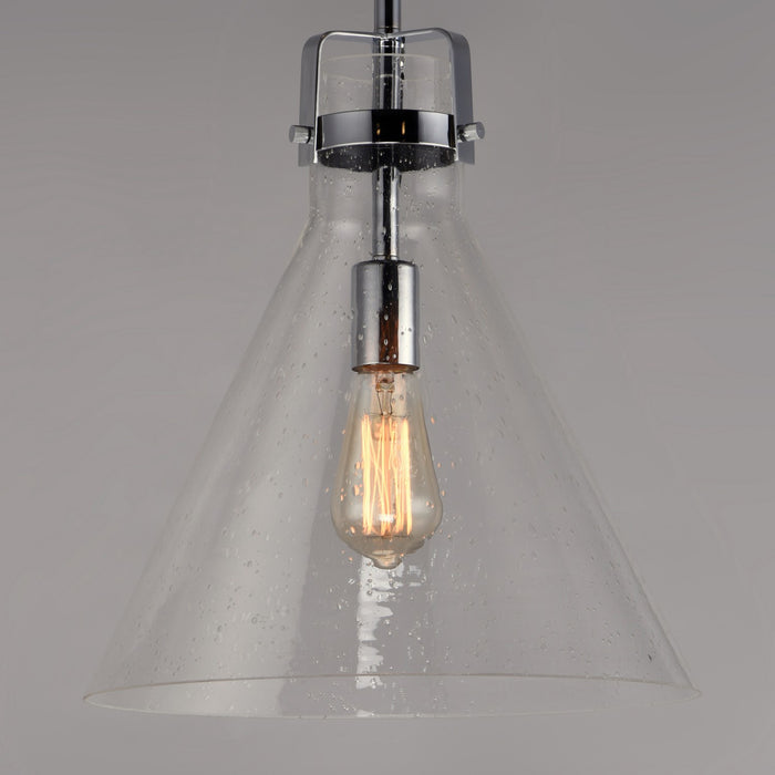 Maxim 26119CDPC One Light Pendant, Polished Chrome
