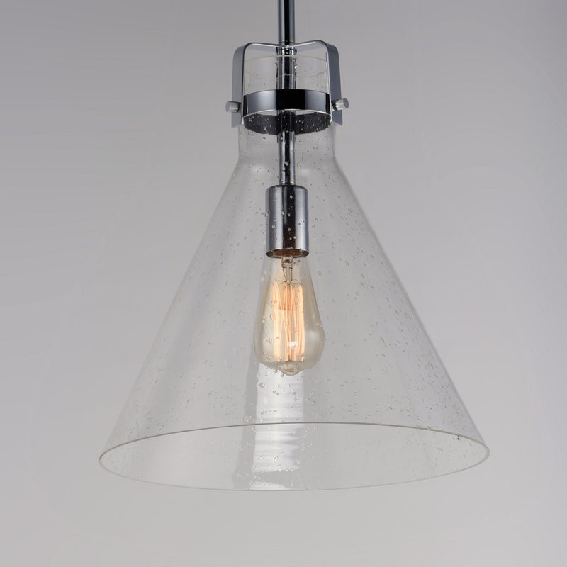 Maxim 26119CDPC One Light Pendant, Polished Chrome