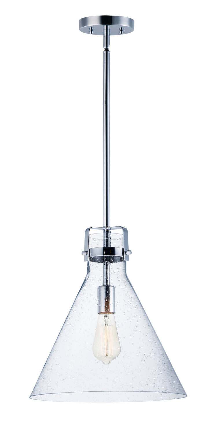 Maxim 26119CDPC One Light Pendant, Polished Chrome