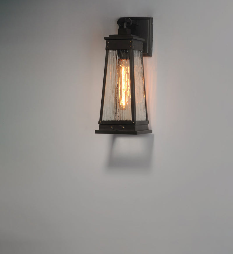 Maxim 3043RPOLB One Light Outdoor Wall Lantern, Olde Brass