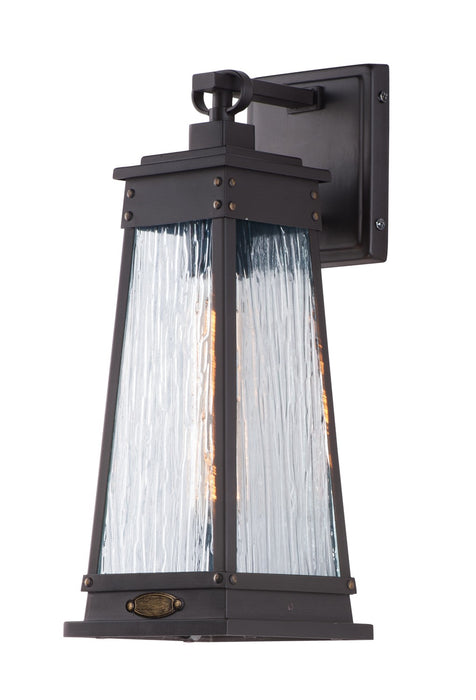 Maxim 3043RPOLB One Light Outdoor Wall Lantern, Olde Brass