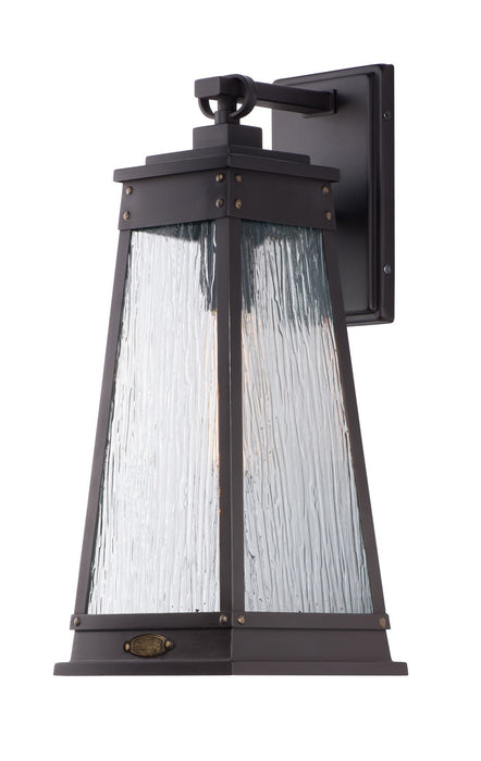 Maxim 3044RPOLB One Light Outdoor Wall Lantern, Olde Brass