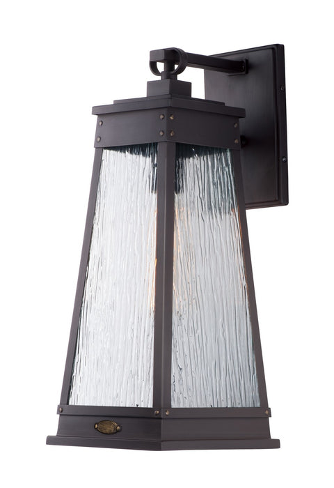 Maxim 3045RPOLB One Light Outdoor Wall Lantern, Olde Brass