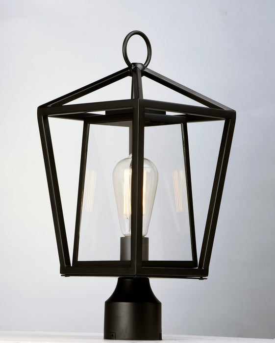 Maxim 3171CLBK One Light Outdoor Pole/Post Lantern, Black