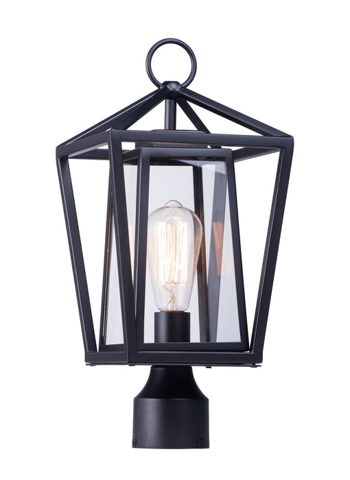 Maxim 3171CLBK One Light Outdoor Pole/Post Lantern, Black