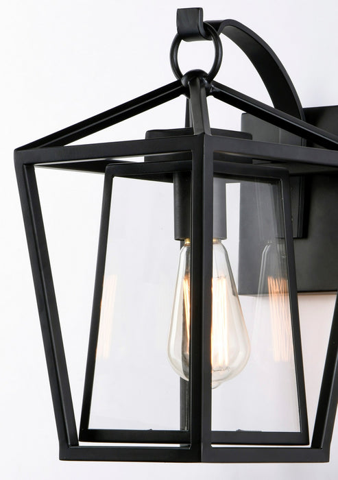 Maxim 3173CLBK One Light Outdoor Wall Lantern, Black