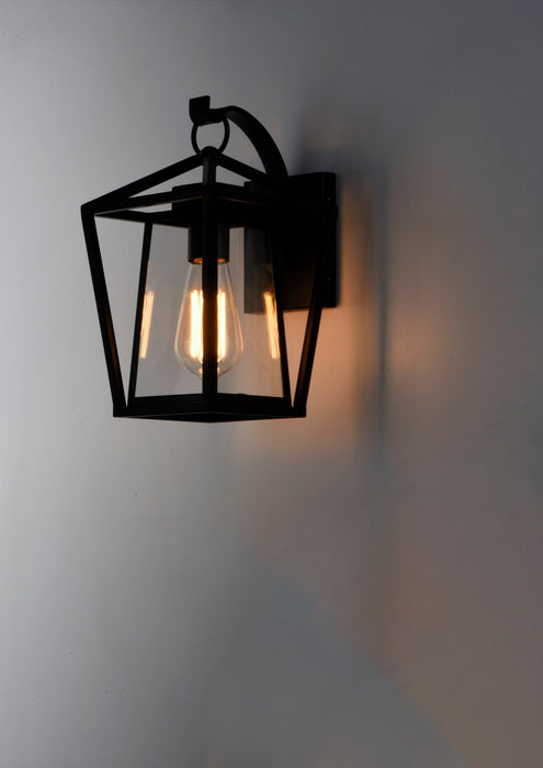Maxim 3174CLBK One Light Outdoor Wall Lantern, Black