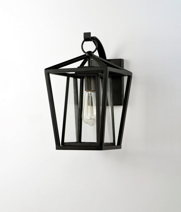 Maxim 3175CLBK One Light Outdoor Wall Lantern, Black
