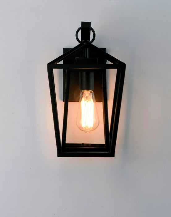 Maxim 3175CLBK One Light Outdoor Wall Lantern, Black