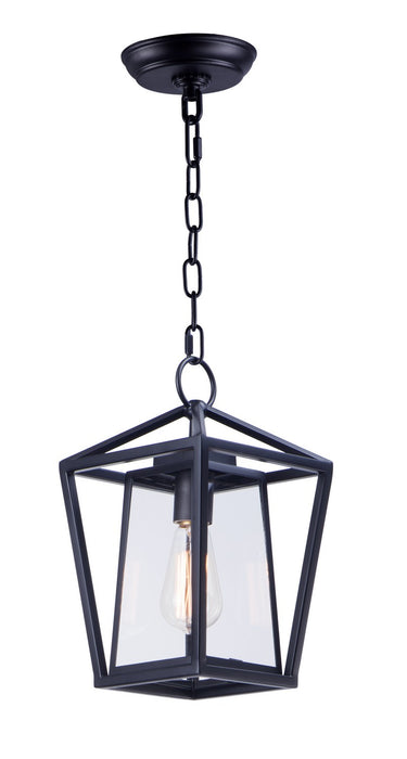 Maxim 3179CLBK One Light Outdoor Hanging Lantern, Black