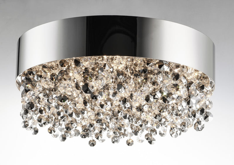 Maxim 39650MSKPC LED Flush Mount, Polished Chrome