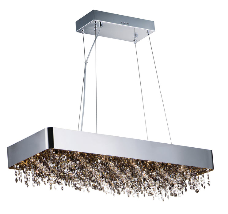 Maxim 39659MSKPC LED Linear Pendant, Polished Chrome