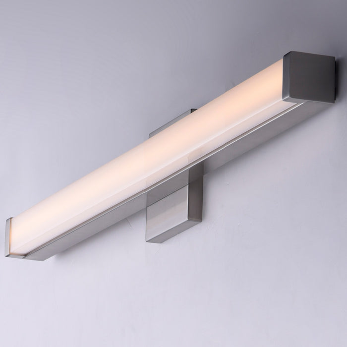 Maxim 52002SN LED Bath Vanity, Satin Nickel