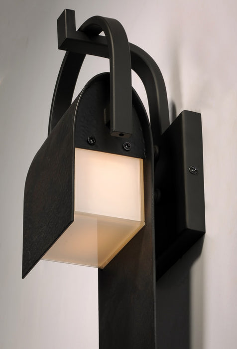 Maxim 55594RF LED Outdoor Wall Sconce, Rustic Forge
