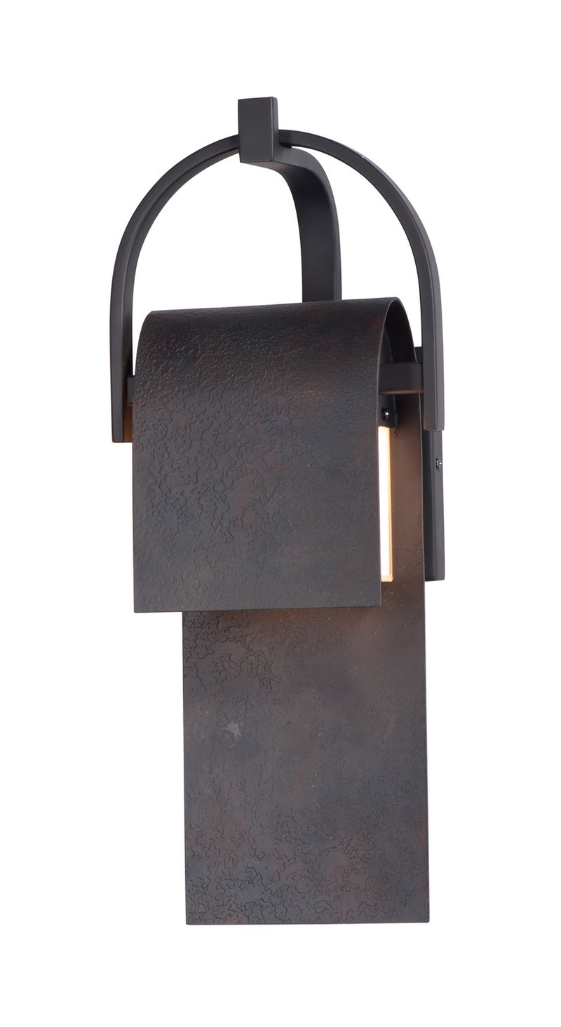 Maxim 55594RF LED Outdoor Wall Sconce, Rustic Forge