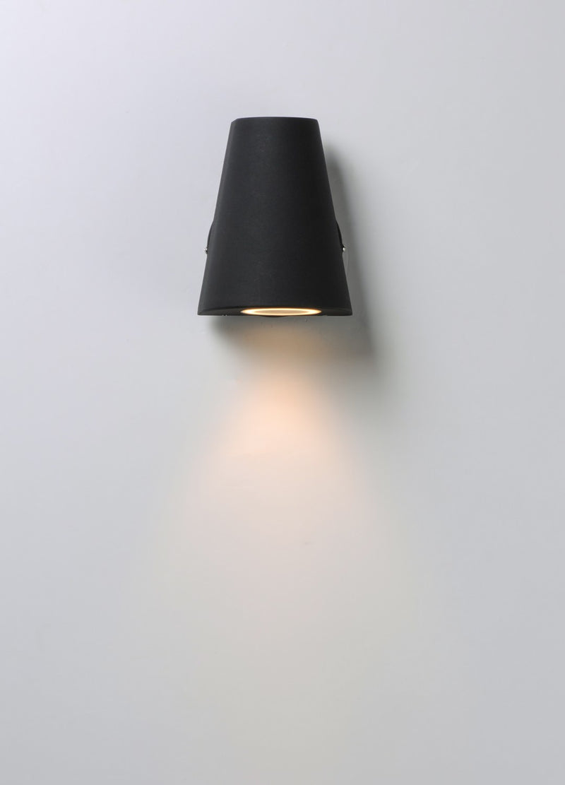 Maxim 86199BK LED Outdoor Wall Sconce, Black