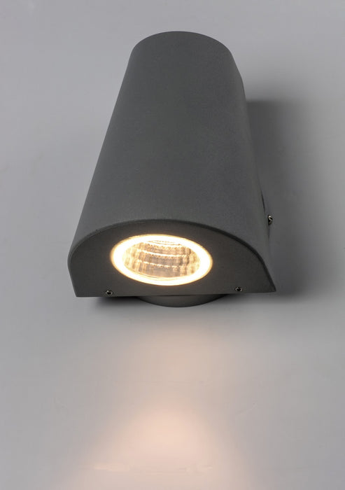 Maxim 86199SV LED Outdoor Wall Sconce, Silver