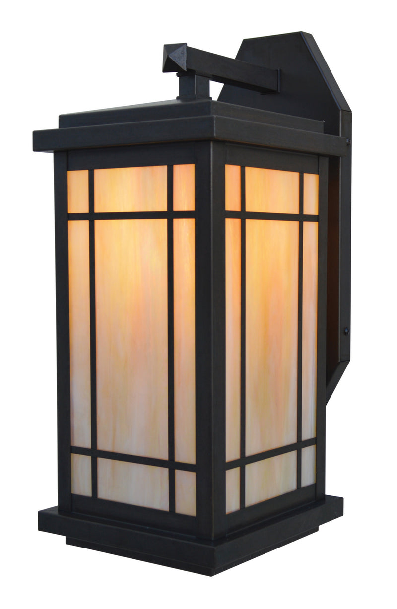 Arroyo AVB-8LGW-BZ One Light Wall Mount, Bronze