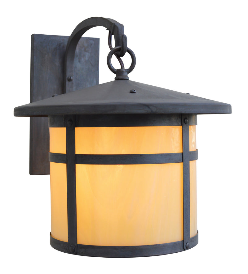 Arroyo BB-11OF-MB One Light Wall Mount, Mission Brown