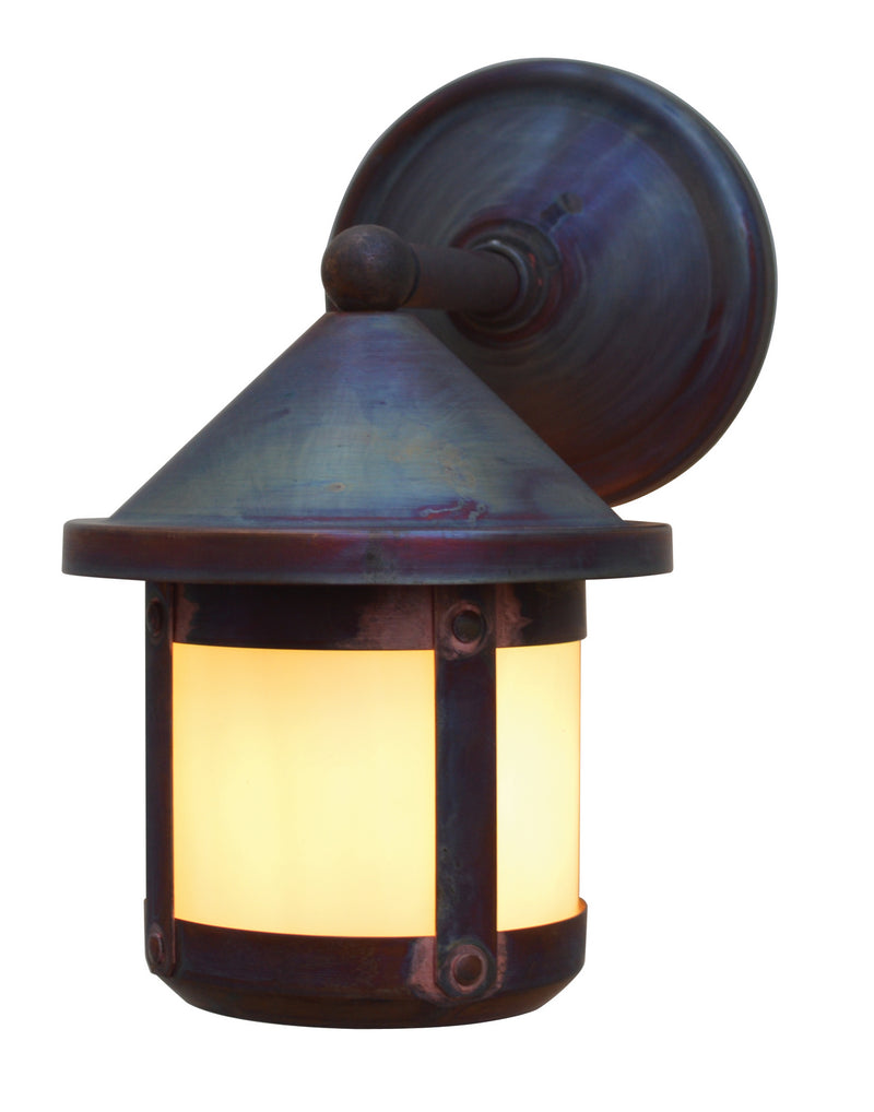 Arroyo BB-6SWOF-RC One Light Wall Mount, Raw Copper